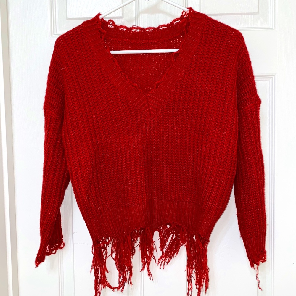 Zaful Crop Sweater